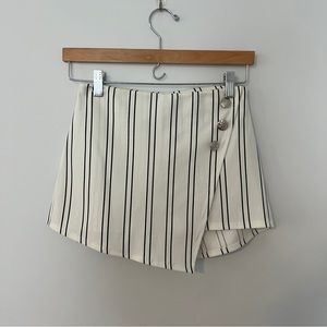 Striped skort